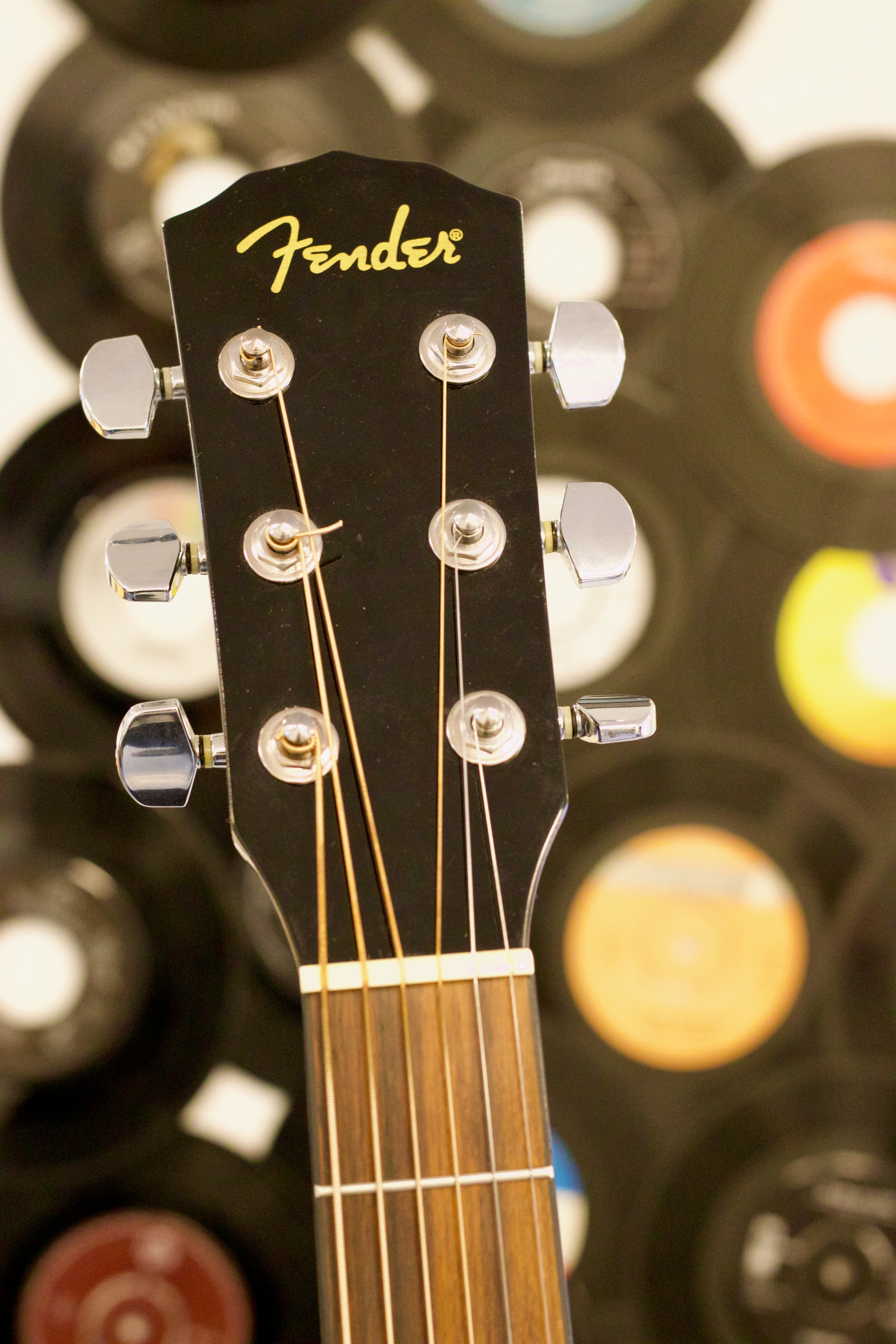 Close-up of a mixing desk